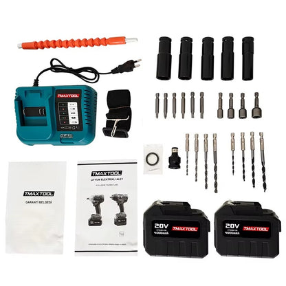 Pistola de Impacto con Accesorios - Tmax Tool